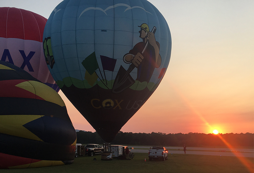 arkansas hot air balloon 